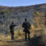 makedonski vojnici na granici