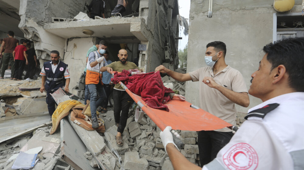 Izraelska vojska bombardovala područja kraj najveće bolnice u Gazi 1