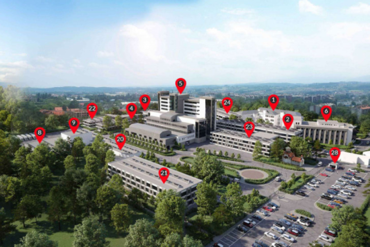 Valjevska bolnica imaće 24 objekta, oglašena javna prezentacija 2