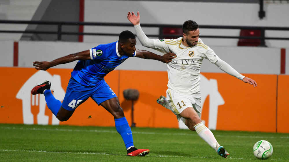 Fudbaleri Čukaričkog izgubili od Genka u 2. kolu Lige konferencija 1