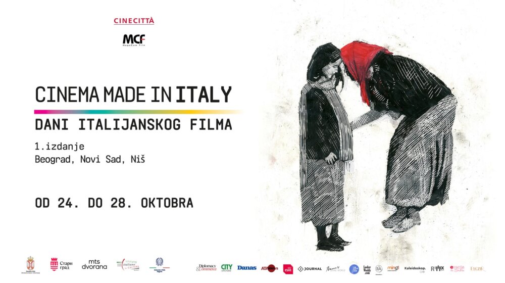 Dani italijanskog filma od 24. do 28. oktobra u Beogradu, Novom Sadu i Nišu 1