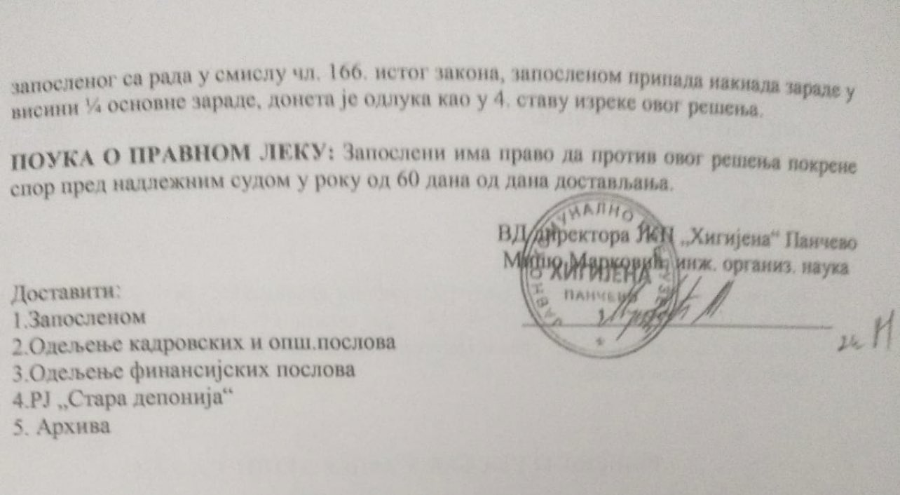 Marinika Tepić objavila ugovor javnog preduzeća sa jednim od okrivljenih u okviru grupe Veljka Belivuka 3