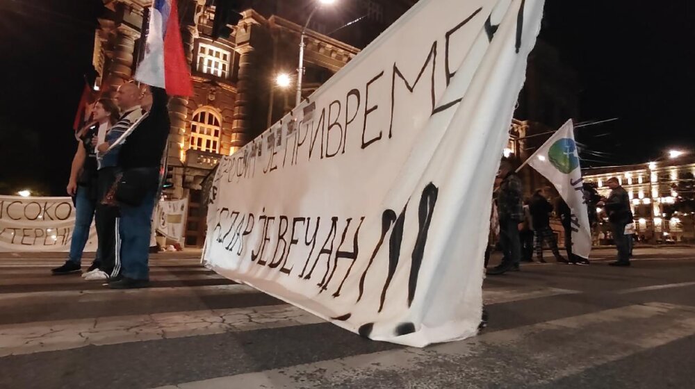 Završen protest ekoloških aktivista: Poručili da se obustave svi radovi na Kablaru 1