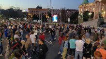 Završen 24. protest "Srbija protiv nasilja": Građani i deo opozicije ukazali na loš rad tužilaštva (FOTO) 7