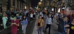 Završen 24. protest "Srbija protiv nasilja": Građani i deo opozicije ukazali na loš rad tužilaštva (FOTO) 5