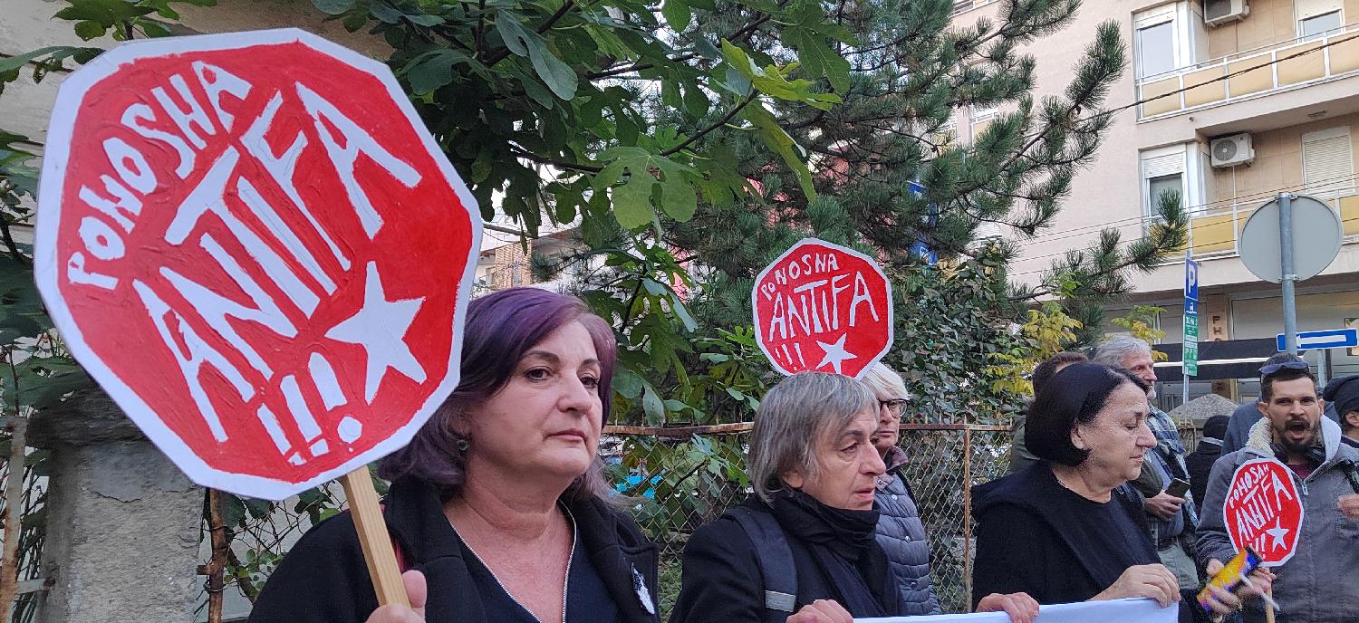 Policija zaustavila aktiviste koji se protive otvaranju muzeja Draži Mihailoviću 2