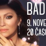 Nina Badrić nastupa u Zrenjaninu 2