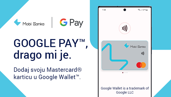 Mobi banka uvodi digitalne novčanike: Google Pay prvi u nizu 1
