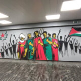 SKOJ podržao mural podrške Palestini u centru Beograda (FOTO) 5