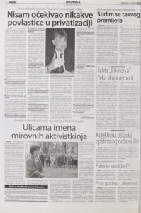 "Nisam očekivao nikakve povlastice": Šta je pre 20 godina Zoran Drakulić govorio o privatizaciji u Srbiji? 2 "Nisam očekivao nikakve povlastice": Šta je pre 20 godina Zoran Drakulić govorio o privatizaciji u Srbiji? 2