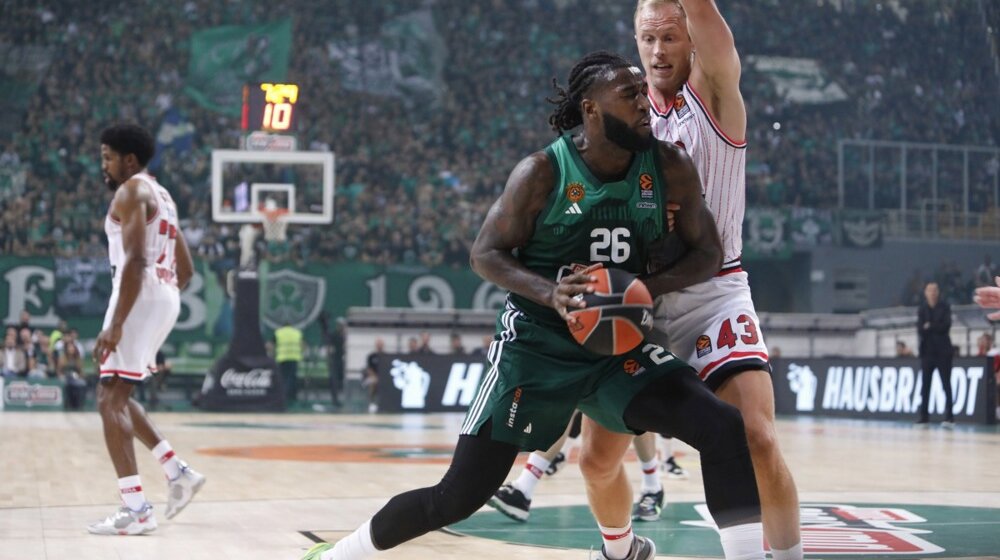 Olimpijakos pobedio u atinskom derbiju, Milutinov dominirao pod koševima 1