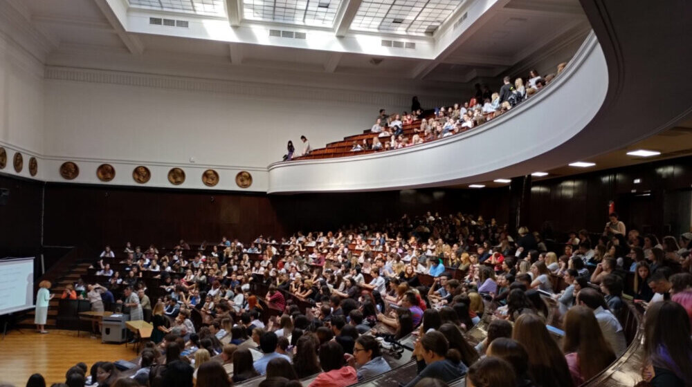 Svečani prijem za brucoše Filološkog fakulteta u Beogradu 1