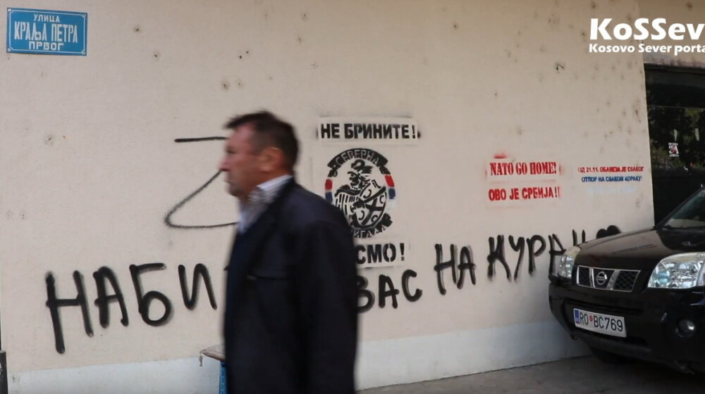 "Otpor" u Severnoj Mitrovici: Poziv Srbima da istaknu trobojke 1