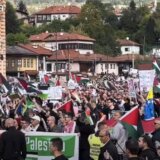 (VIDEO) Više hiljada građana na protestu podrške Palestini u Sarajevu 6