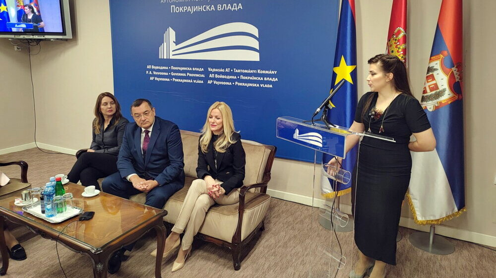 Najbolja mlada naučnica na prijemu u Pokrajinskoj vladi: Olja Šovljanski dobitnica nagrade "Danubius Young Scientist Award" 1