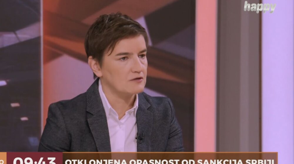 Ana Brnabić kaže da se borba za neuvođenje sankcija nastavlja, pod napadom su Danilo i Andrej Vučić 1