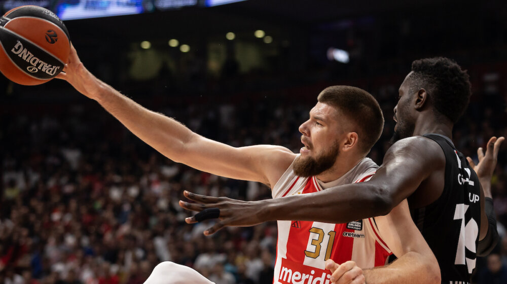 Zvezda ubedljiva protiv Asvela u prvom kolu Evrolige, crveno-beli trojkama zatrpali goste iz Francuske 1