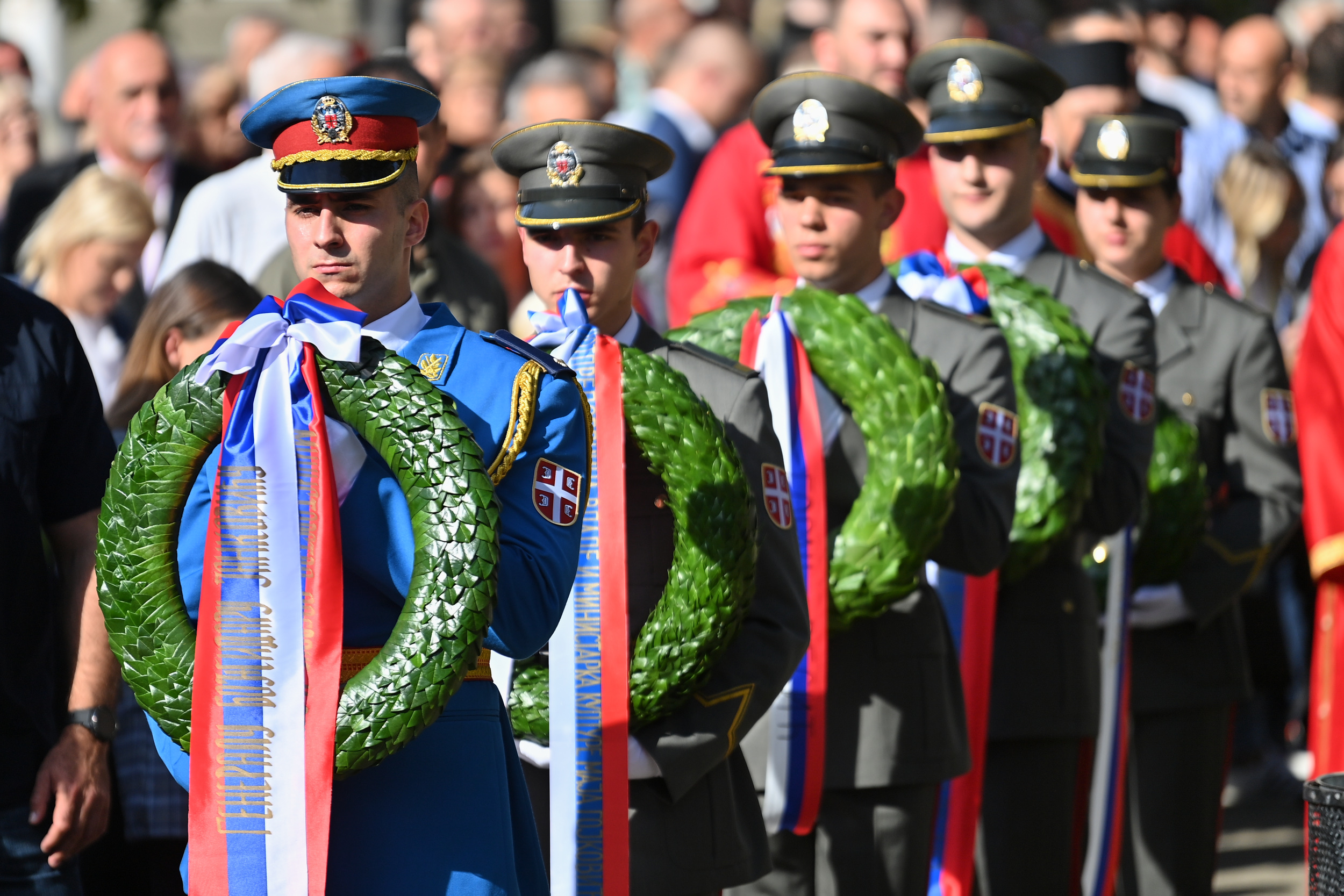 U Karađorđevom parku u Beogradu otkriven spomenik generalu Božidaru Jankoviću (VIDEO) 2