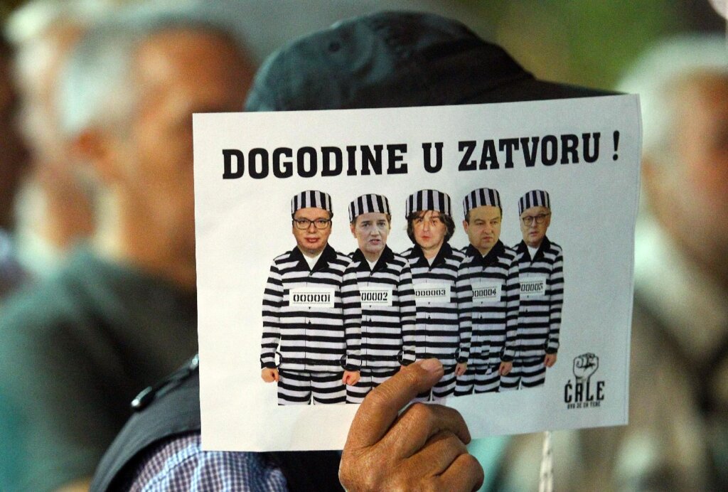 Kako je izgledao 25. protest „Srbija protiv nasilja“ u slikama (FOTO) 2