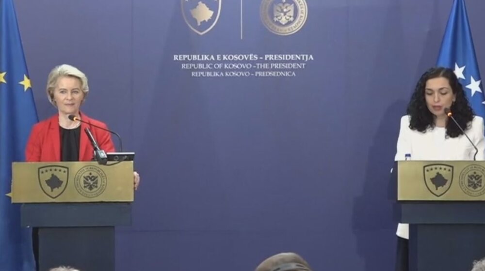 Poruka Ursule fon der Lajen u Prištini: Kosovo da osnuje ZSO, Srbija da isporuči de fakto priznanje 1