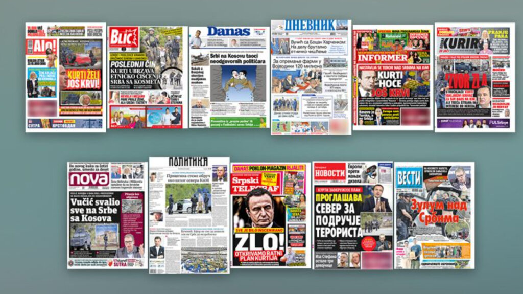 Kako je Banjska prošla kroz naslovnice u Beogradu: Mesec dana od 24. septembra 3
