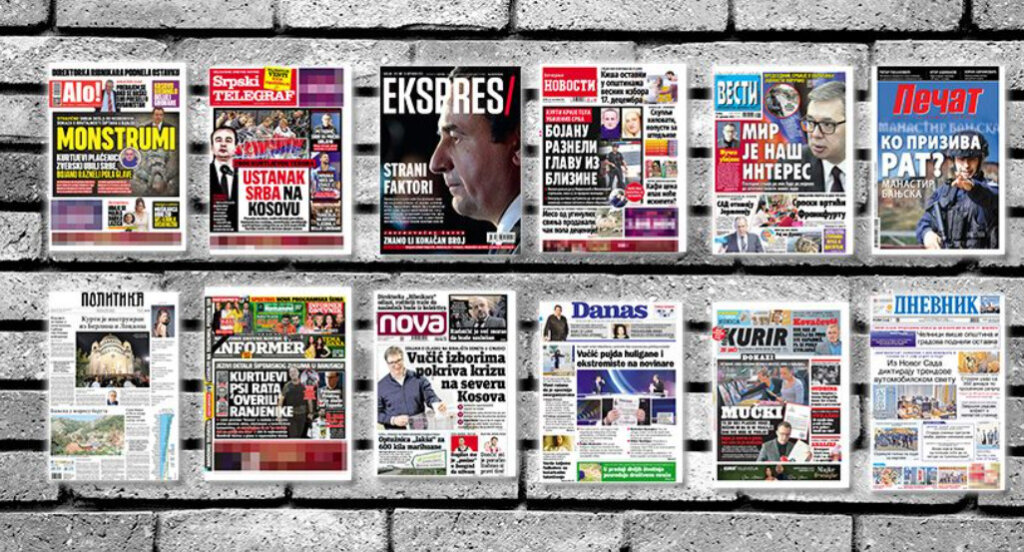 Kako je Banjska prošla kroz naslovnice u Beogradu: Mesec dana od 24. septembra 6 Kako je Banjska prošla kroz naslovnice u Beogradu: Mesec dana od 24. septembra 6