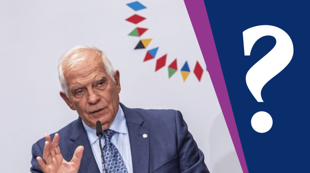 "Legitimno, ali sankcije koje bi dotakle građane Srbije nisu na stolu": Sagovornici Danasa o pismu proevropske opozicije Borelju 1