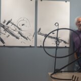 Izložba skulptura i crteža "Gumi defekt" u Novom Sadu: Intimni putopis jednog vajara i bicikliste 9