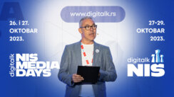 Digitalk Niš - o budućnosti medija i inovacijama u oblasti digitalnih tehnologija od 26. oktobra 7