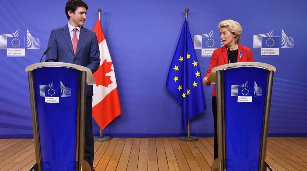 Na samitu Kanada-EU potvrđena podrška Ukrajini, jačanje saradnja preko Atlantika u nizu oblasti 1