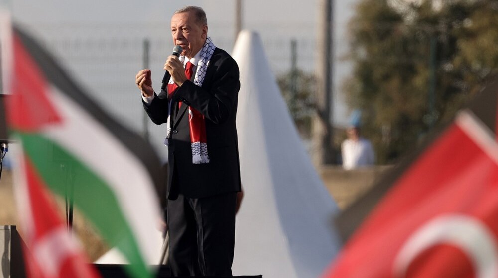 erdogan na propalestinskom skupu u turskoj
