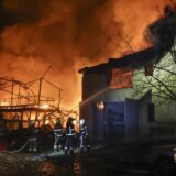ruski napad izazvao požar u harkovu