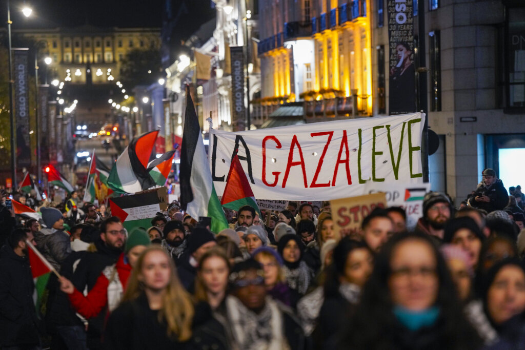 U Evropi i svetu skupovi podrške Palestincima (FOTO) 5