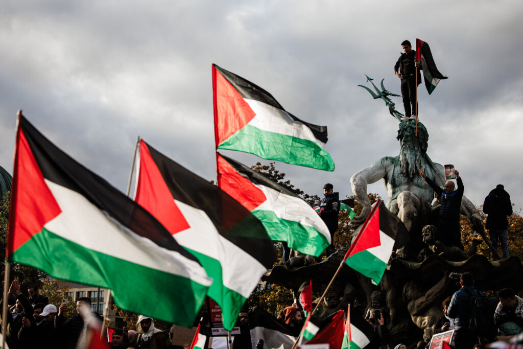 U Evropi i svetu skupovi podrške Palestincima (FOTO) 9