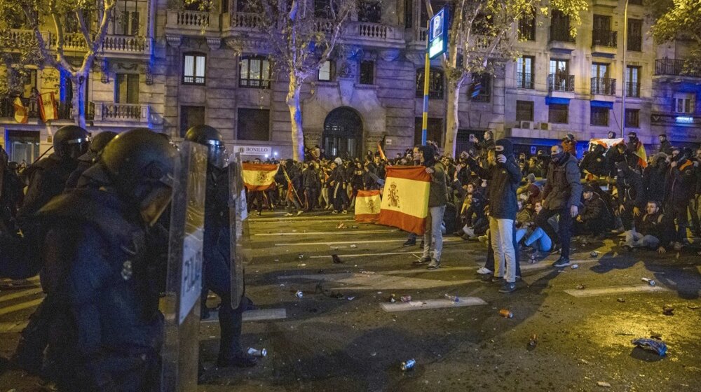 Sukob na protestu u Madridu dok raste pritisak na Vladu da o amnestiji pregovara sa Kataloncima 1