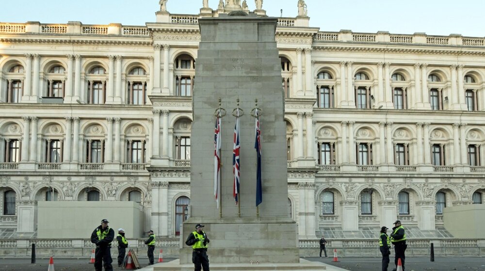 Sukob građana i policije u Londonu pred propalestinski marš (VIDEO) 1