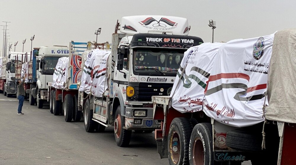 pojas gaze, humanitarna pomoć