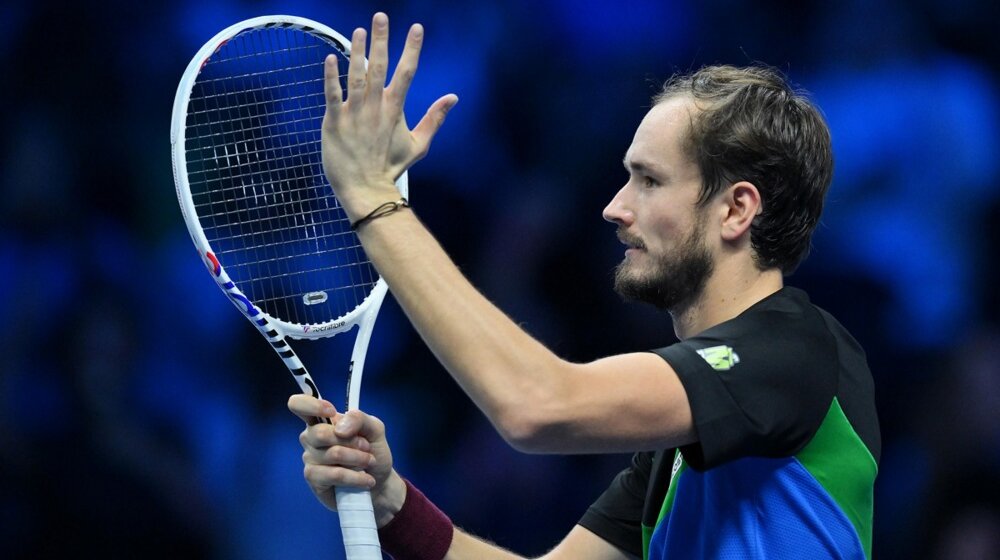 Završni turnir u Torinu: Medvedev prvi do polufinala uz jedan ruski rekord 1