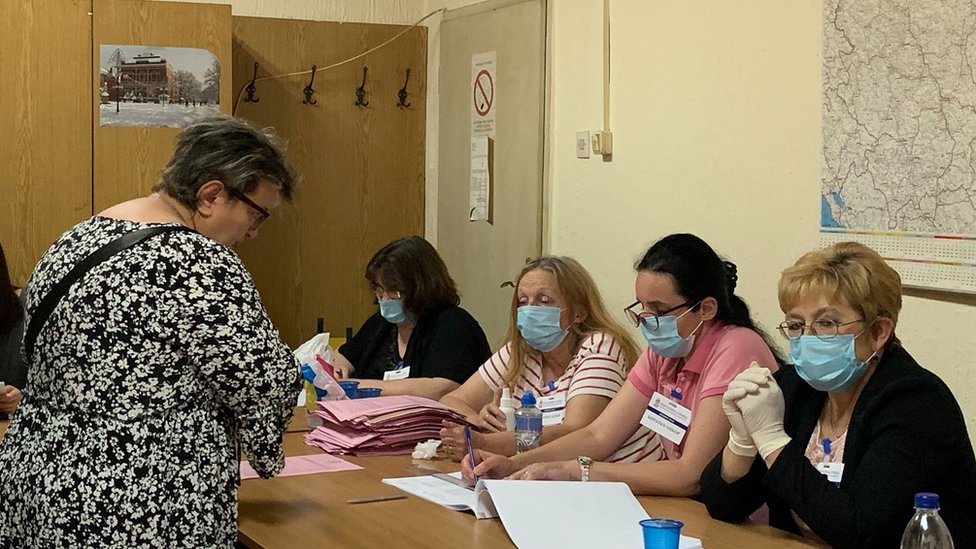 Glasanje na izborima 2020. godine