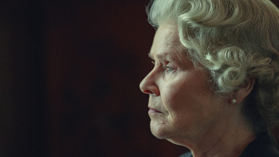 Imelda Staunton as Queen Elizabeth II in The Crown