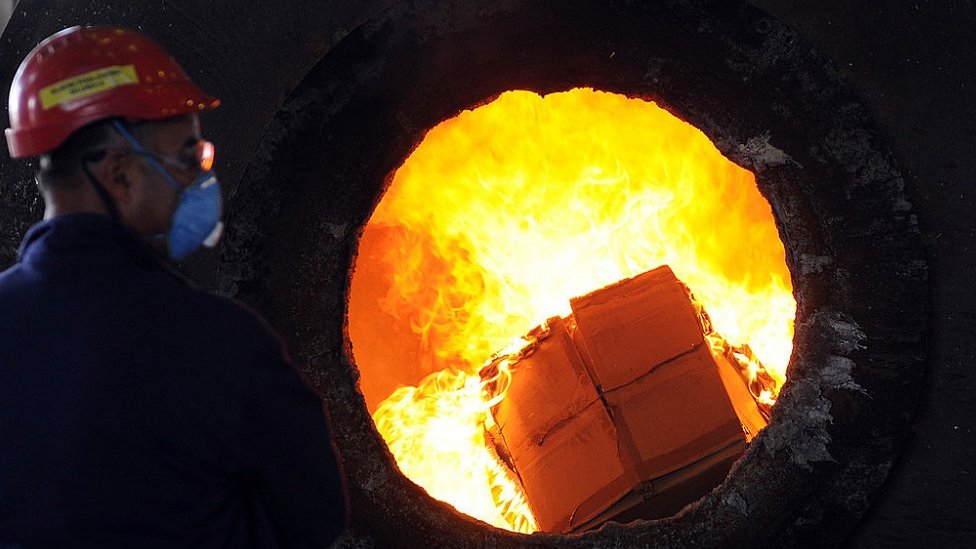 Kokain: Kako uništiti dve tone zaplenjene droge 2 Incinerator