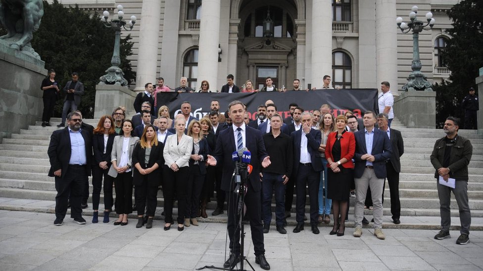 Izbori u Srbiji 2023: Može li opozicija da uzdrma Vučića koji „očekuje civilizovanu kampanju" 4 izbori, izbori u Srbiji, opozicija, Srbija protiv nasilja