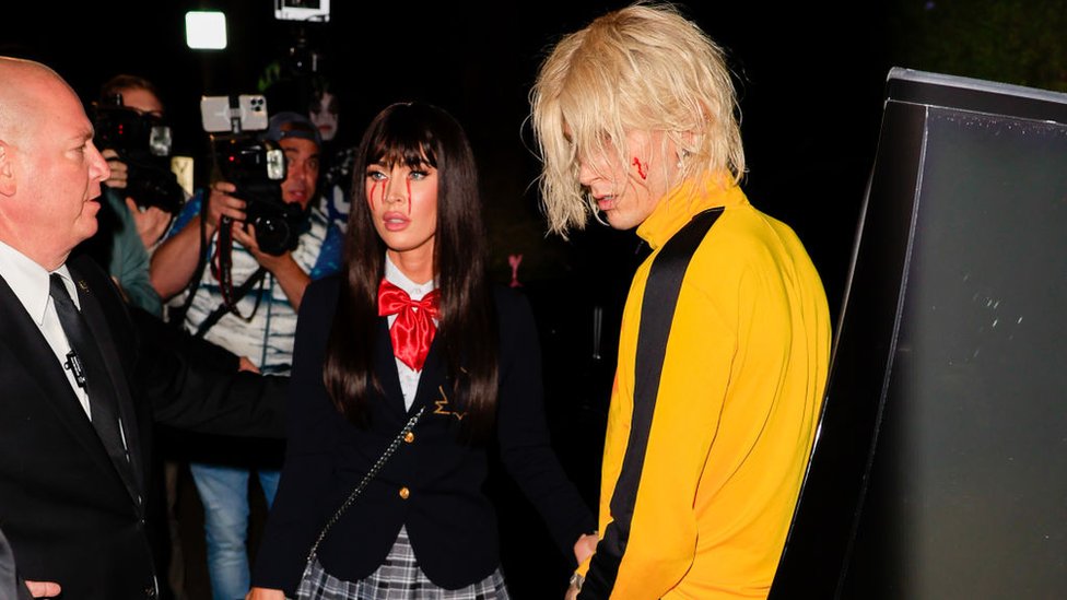 Najbolji kostimi za Noć veštica, Hajdi Klum i dalje dominira 7 Megan Fox and Machine Gun Kelly