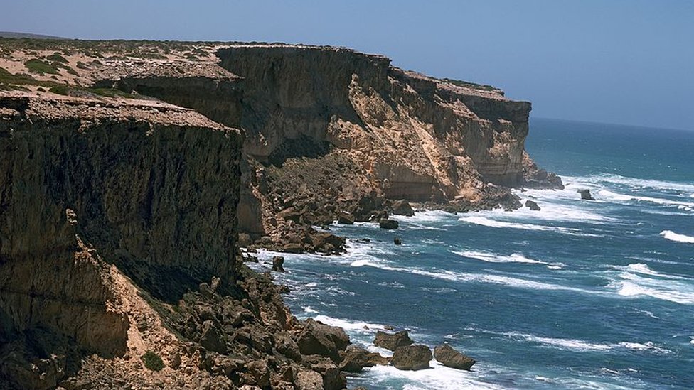 A file image of Point Labatt, close to Streaky Bay in South Australia