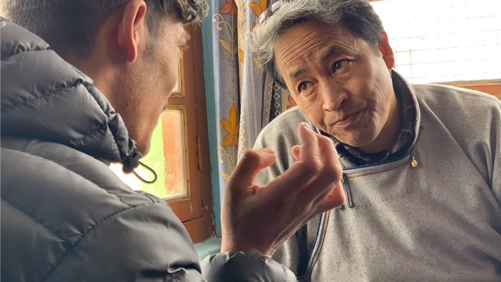 Klimatske promene: Seljani prave ledene kule od 30 metara na Himalajima kako bi sačuvali vodu 10 Sonam Vangčuk