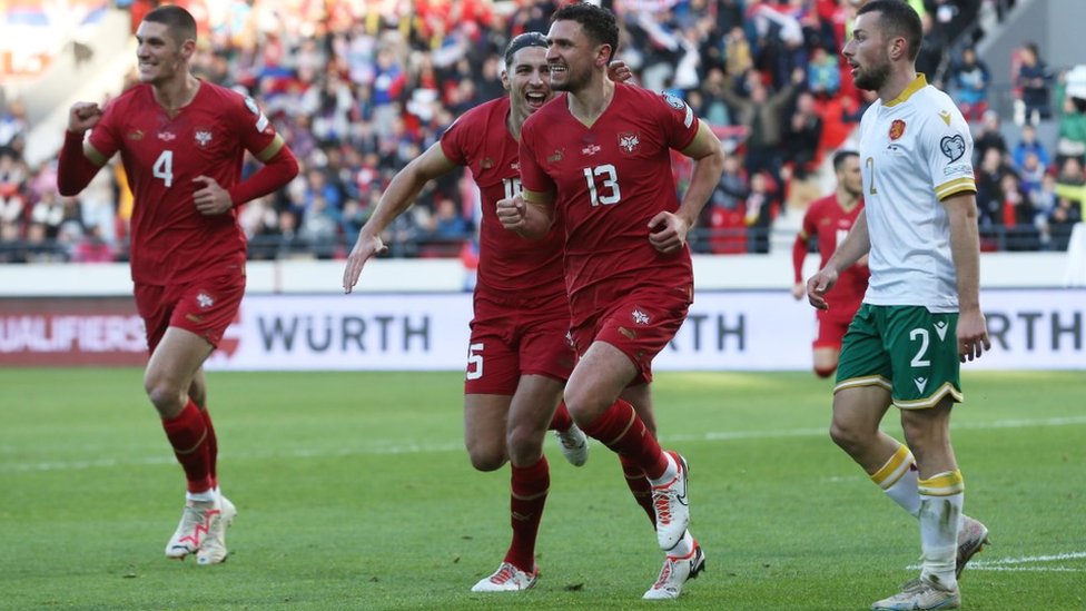 Fudbal: Srbija konačno na Evropskom prvenstvu, prvi put posle 24 godine, idu i Hrvati i Slovenci 4 Srbija, fudbalska reprezentacija Srbije