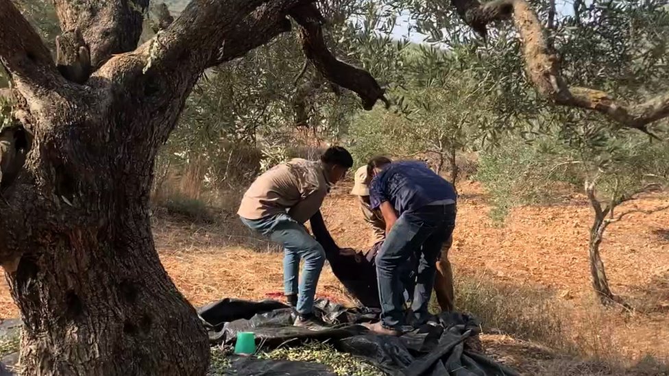 Članovi porodice podižu Bilala pošto je upucan