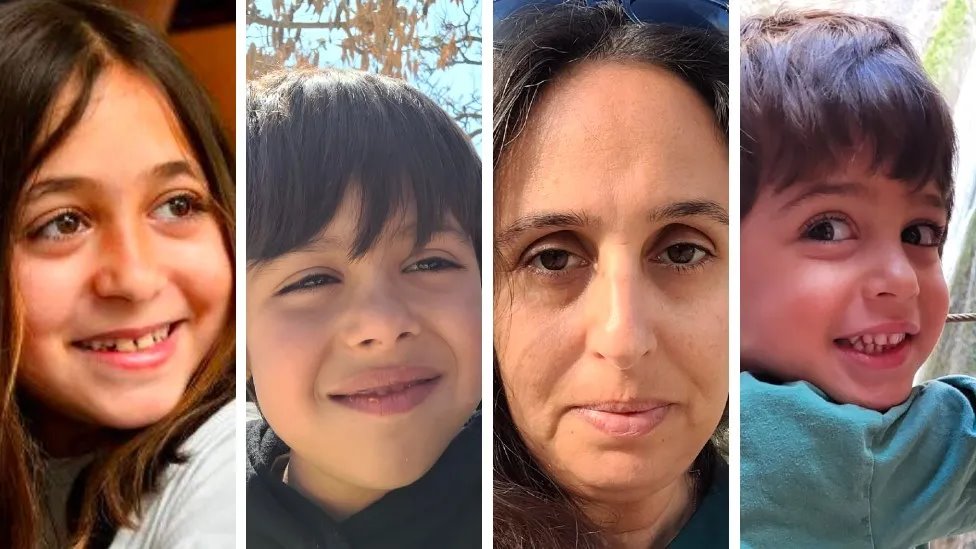 Izrael i Palestinci: Deca koja su držana kao taoci i zarobljenici 2 Ofri, Juval, Hagar i Orija Broduč bili su među onima koje je Hamas pustio u nedelju