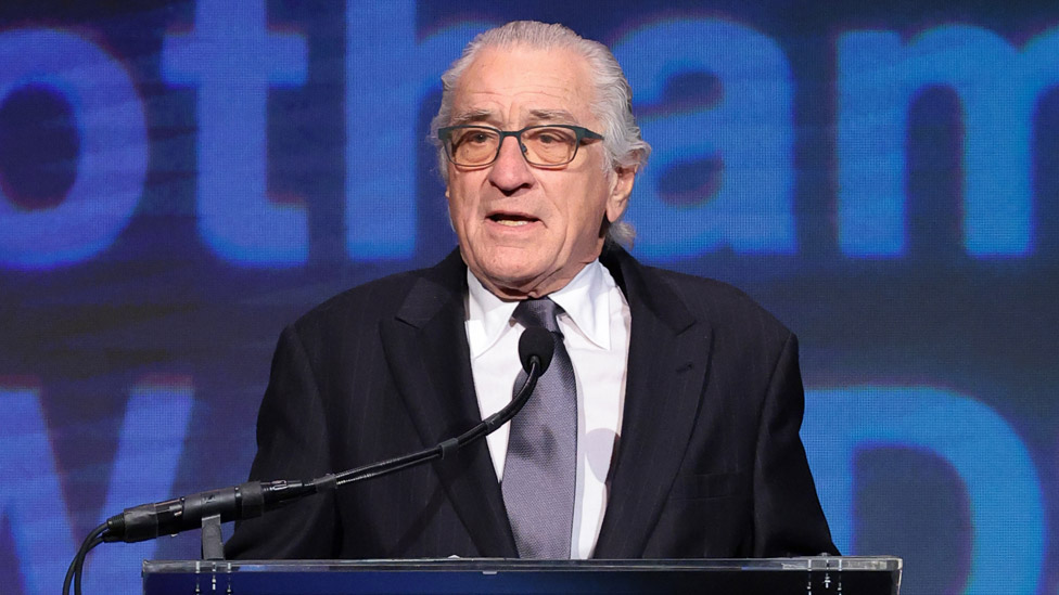 Robert De Niro speaks onstage at The 2023 Gotham Awards at Cipriani Wall Street on November 27, 2023 in New York City