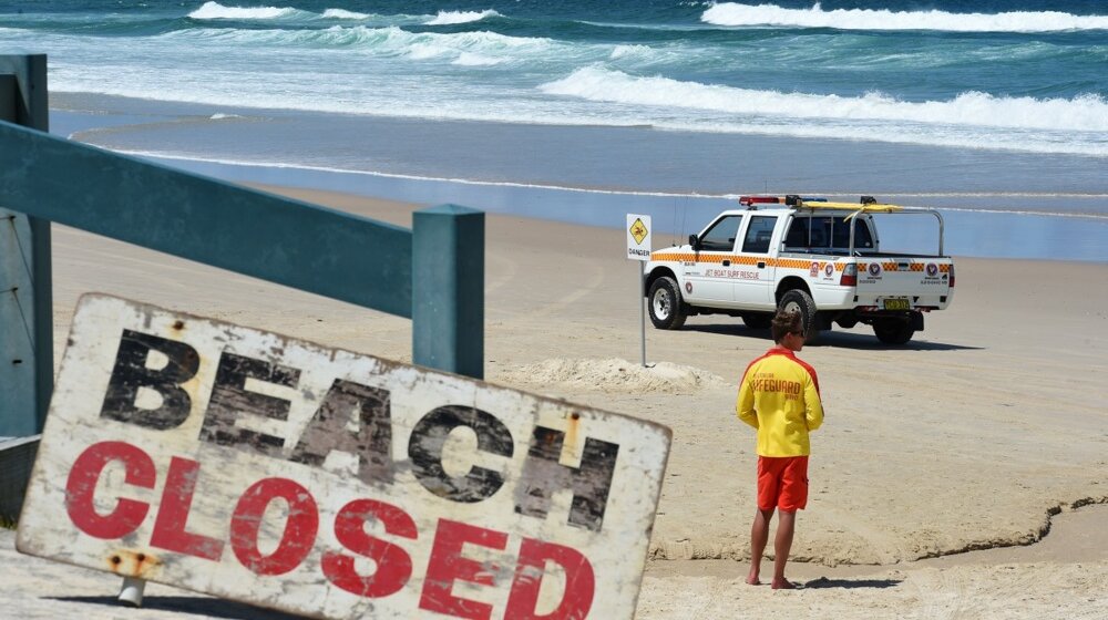 napad ajkule na plaži u australiji